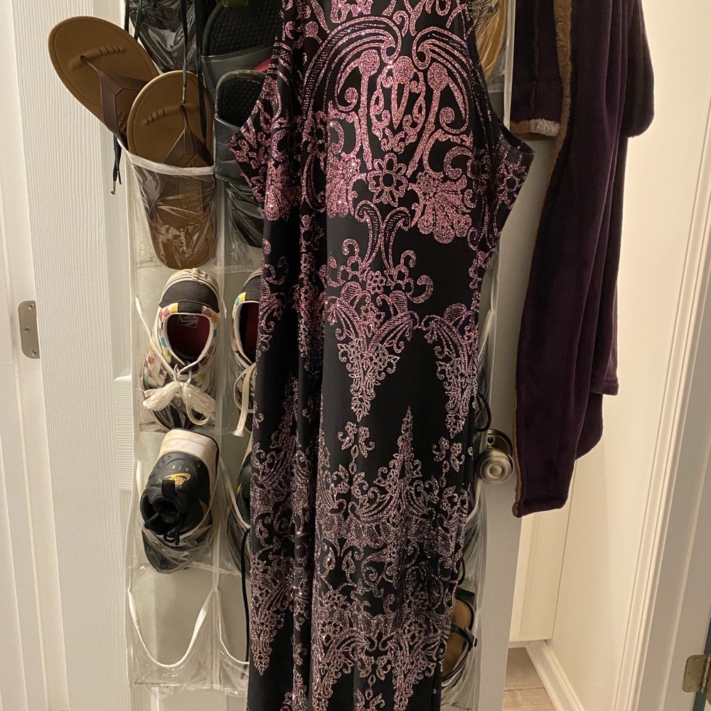 Long Tight Sparkly dress